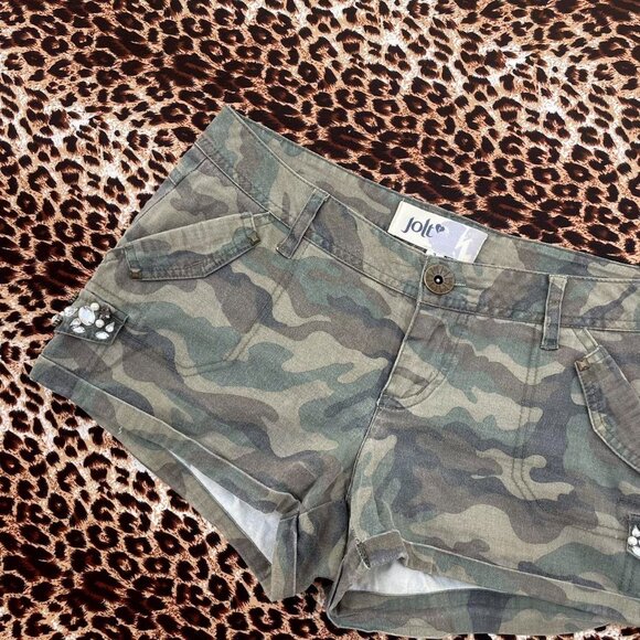 y2k camouflage micro shorts - Picture 2 of 7